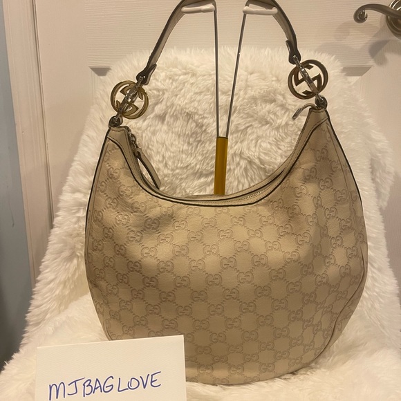 Gucci Guccissima Twins Hobo